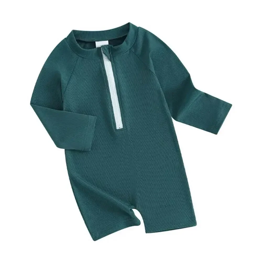 New toddler ribbed soft bathing swim suit 2-3